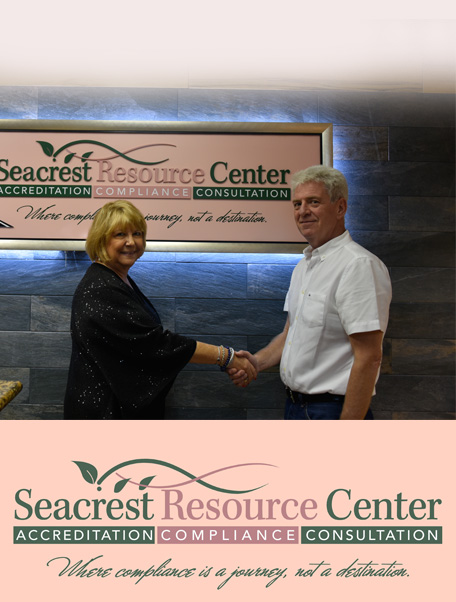 Seacrest Resource Center has over 30 years experience in Behavioral Health Care Services specializing in accreditation and quality assurance. Linda Potere, CEO, has served in administrative positions in licensed and accredited community mental health centers, psychiatric hospitals, and substance abuse treatment programs.